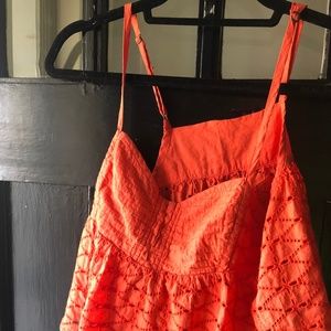 Billabong Orange Crop Top